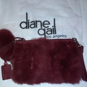 Diane Qail Rabbit fur bag